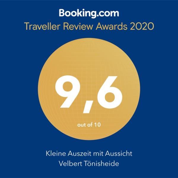 Kleine Auszeit Mit Aussicht Velbert Toenisheide Apartment Екстериор снимка